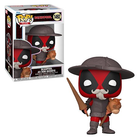 Pop! Funko Plus Marvel Deadpool Literaruta Classica - Don Quixote 1492