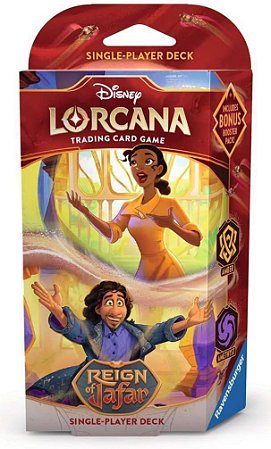 Deck Disney Lorcana TCG: Reign of Jafar Set 8 - Tiana e Bruno