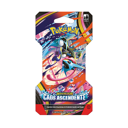 Blister Unitário Caos Ascendente ME04 - Pokémon
