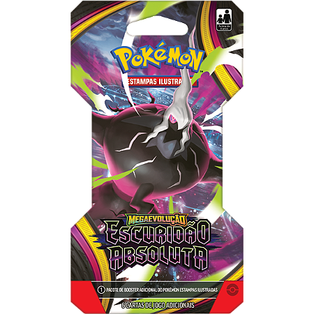 Blister Unitário Escuridão Absoluta ME05 - Pokémon