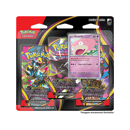 Blister Triplo Escuridão Absoluta ME05 - Pokémon
