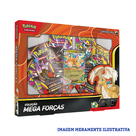 Box Coleção Mega Forças Mega Dragonite - Pokémon