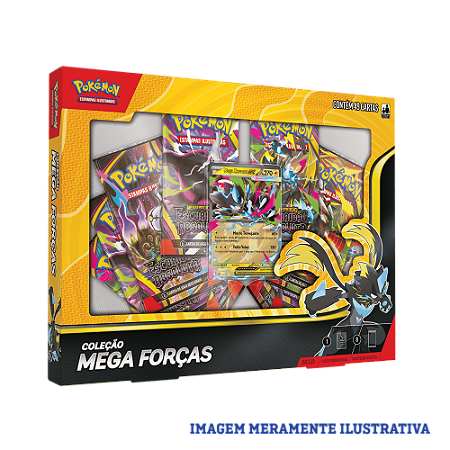Box Coleção Mega Forças Mega Zeraora - Pokémon