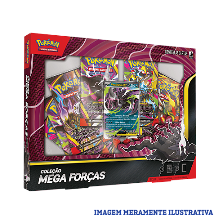 Box Coleção Mega Forças Mega Darkrai - Pokémon