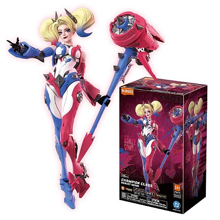 Boneco Articulado DC Champion Class Harley Quinn - Blokees