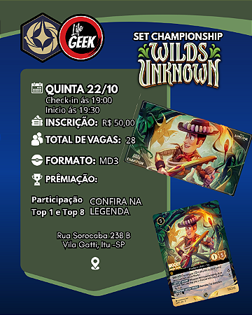 Set Championship Disney Lorcana - Wilds Unknown