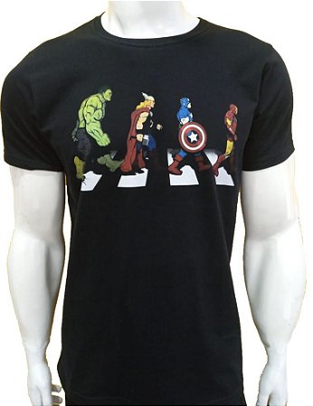 camisa vingadores
