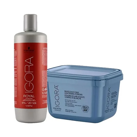 Igora Vario Blond Descolorante Super Plus 450g  + Lotion 30Vol Schwarzkopf