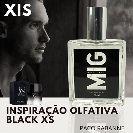 Perfume XIS Inspirado no Black XS 50 ml