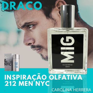 Perfume Draco Inspirado no 212 NYC MEN 50ml