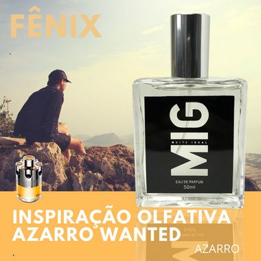 Perfume Fênix Inspirado no Azzaro Wanted 50ml