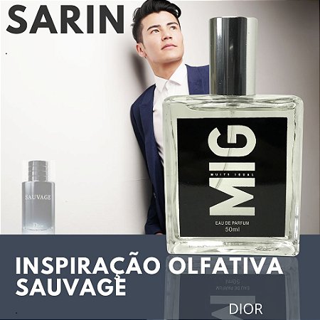Perfume Sarin Inspirado no Sauvage