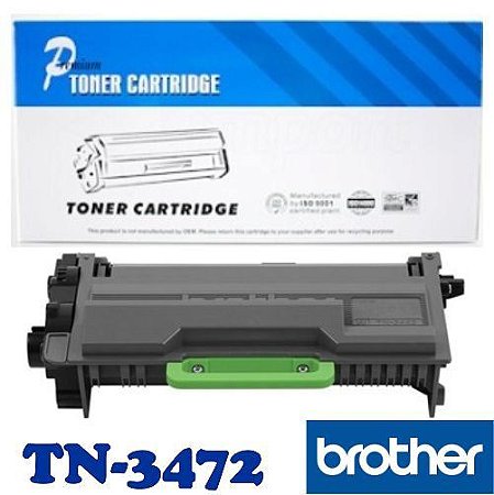 TONER TN-3472 P/ BROTHER 5502 5652 5102 6202 6402 6902 6702 5902 5702