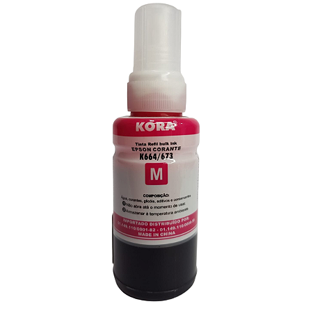 GARRAFA PARA ECOTANK EPSON MAGENTA 100ML