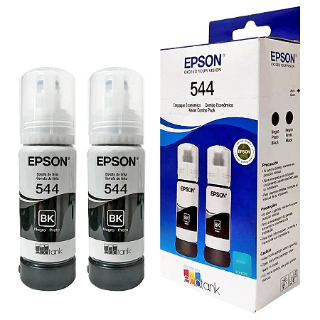 KIT ECONÔMICO PARA ECOTANK - PRETO - T544120 EPSON PT CX 2 UN