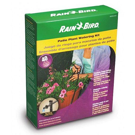 Kit irrigação por gotejamento até 10 vasos
