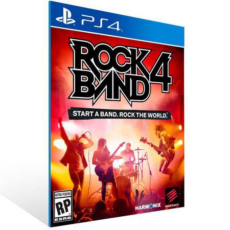 ROCK BAND 4 - PS4 PSN MÍDIA DIGITAL - LEGAMES - Loja com os melhores preços  em Jogos em Mídia Digital