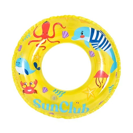 Boia Circular Inflável 50cm Ocean Fun Color