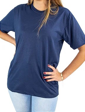 CAMISETA BÁSICA AZUL MARINHO