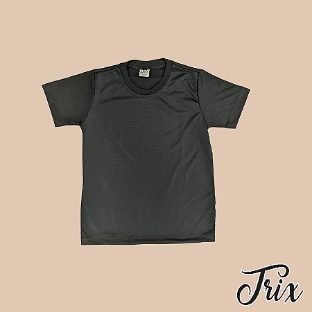 Camiseta Infantil Preta