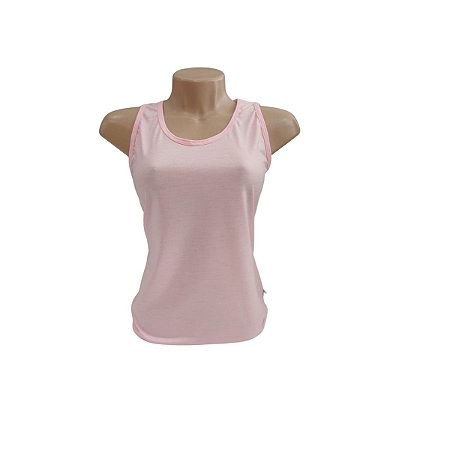 REGATA FENININA ROSA BB 100% POLIÉSTER - LINHA SUPREME/ANTI-PILLING