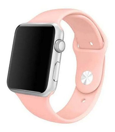 apple watch preto com rosa