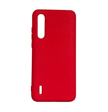 Capa case silicone aveludado compatível com xiaomi mi 9 lite (vermelho) -  Sky Dreams