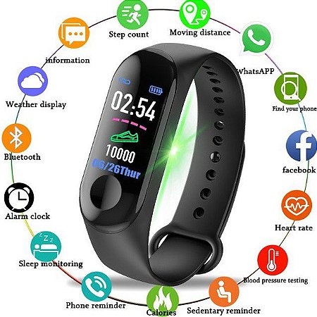 aplicativo para pulseira smartband m3