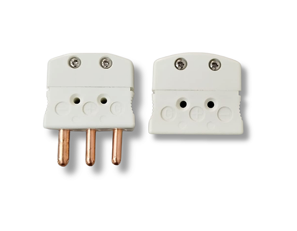 Conector Pt-100 - 3 Pinos Standard Grande
