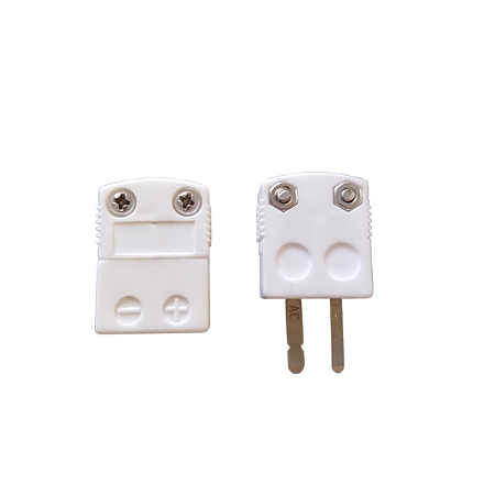 Mini Conector Termopar Tipo K - Cerâmico