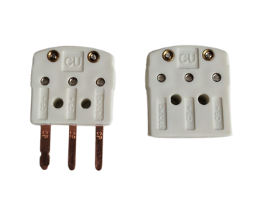 Mini Conector Pt100 - 3 Pinos