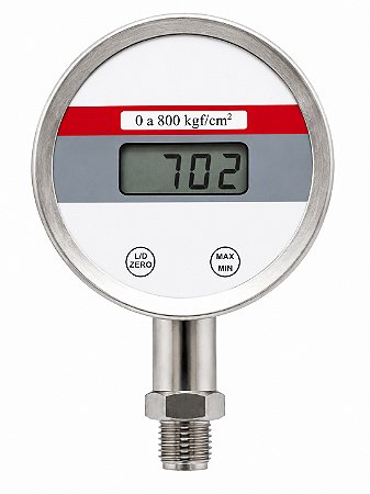 Manômetro para Teste Padrão até 800 kg (Certificado RBC Inmetro)
