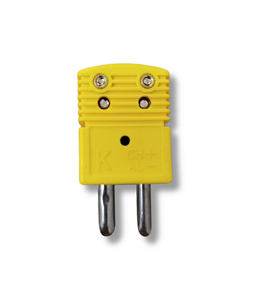 Conector Termopar Tipo K Macho - Standard