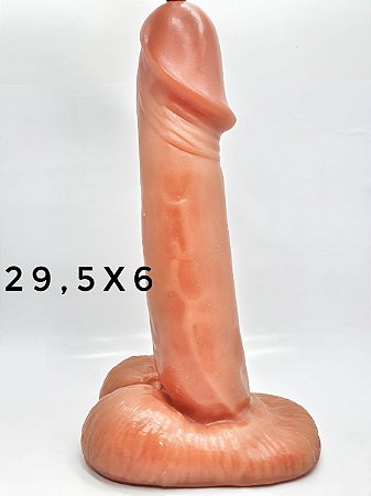 Prótese (Pinto de Borracha) Em Silicone - 29,5x6cm