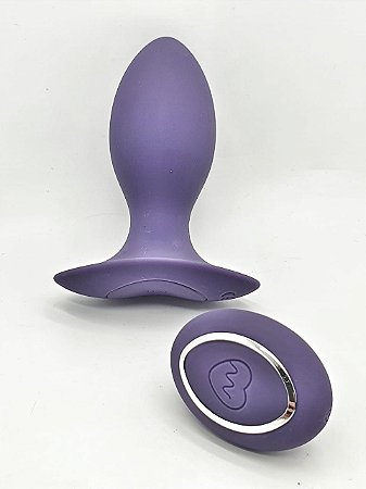 Plug Anal Vibratório Com Controle