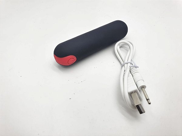 Cápsula Bullet Vibrador Recarregável