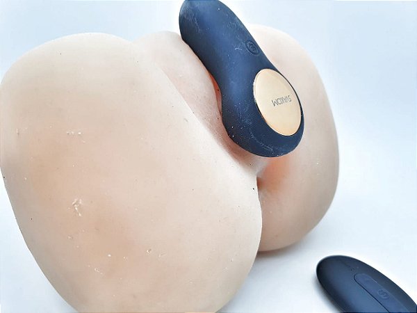 Vibrador De Próstata ou Ponto G Recarregável Com Controle Remoto - SVAKON