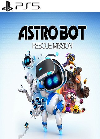 Convite Virtual Arte Digital Festa Jogo Astro Bot Robô