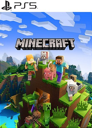 Minecraft Dungeons PS5 MÍDIA DIGITAL - Raimundogamer midia digital