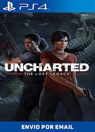 Uncharted Lost Legacy Ps4 Mídia Física Semi Novo - Aloja