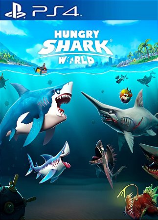 Hungry Shark World Ps4 mídia digital - Raimundogamer midia digital