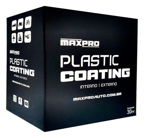 PLASTIC COATING VITRIFICADOR PARA PLÁSTICOS 30ML - MAXPRO
