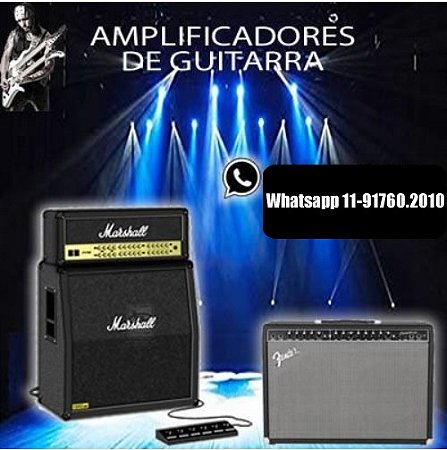 Locação de Amplificadores de Guitarra