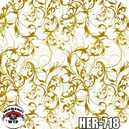 Floral Persa Dourado