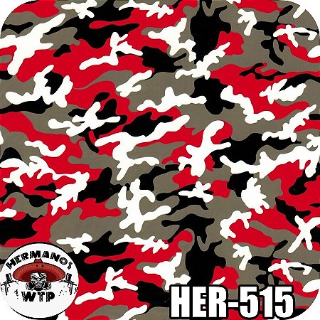 Camuflado Vermelho