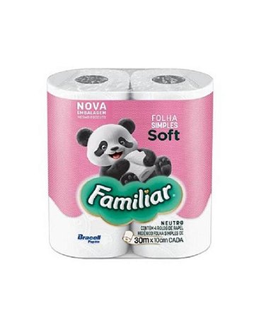 Papel higiênico familiar 30 mts