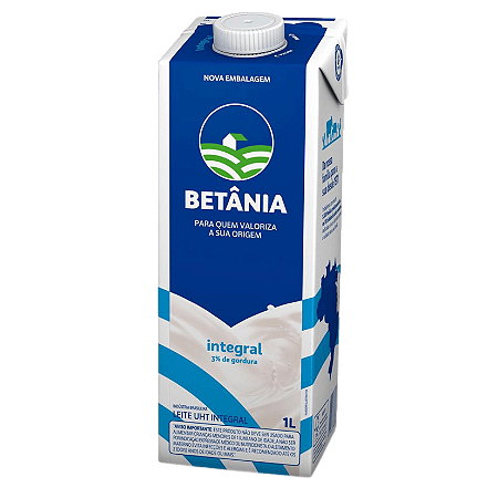 Leite Betânia integral 1 litro