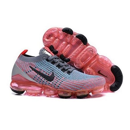 vapormax rosa e azul