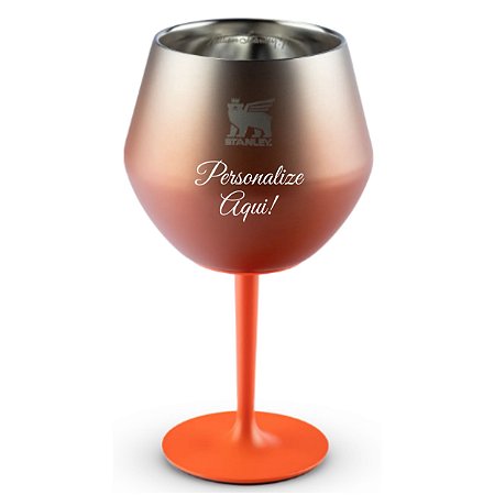 Taça Térmica Cocktail Glass Stanley Laranja Tigerlily Haze 414 ml - Personalizada