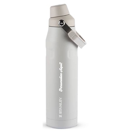 Garrafa Térmica Aerolight Fast Flow Stanley Cinza Ash 1,1L - Personalizada
